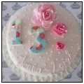 Jenna's surprise 13th birthday cake! 